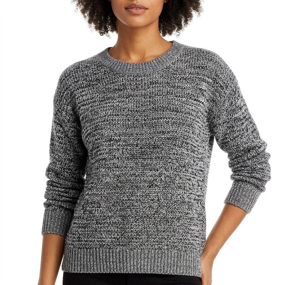 Victoria's Secret Gray Long Sleeve Crew Neck Sweater Women See Measurements